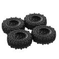 thumbnail image 4 of 4x 1.0" CNC Pneus de Roue pour Axial SCX24 90081 AXI00002 1/24 RC Pièces de Chenille, 4 of 7