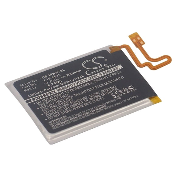 Batería de repuesto para iPod Nano 7 VI VINTRONS 616-0639, 616-0640