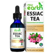 Raw Earth Natural Products Essiac Tea Organic Herbal Extract Supplement - Immune System Support & Defense Booster