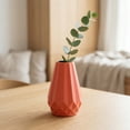 thumbnail image 5 of Unique Bargains Acrylic Bud Small Flower Vase for Office Desk Pink 2.8"L x 2.8"x 5.9"H, 5 of 6