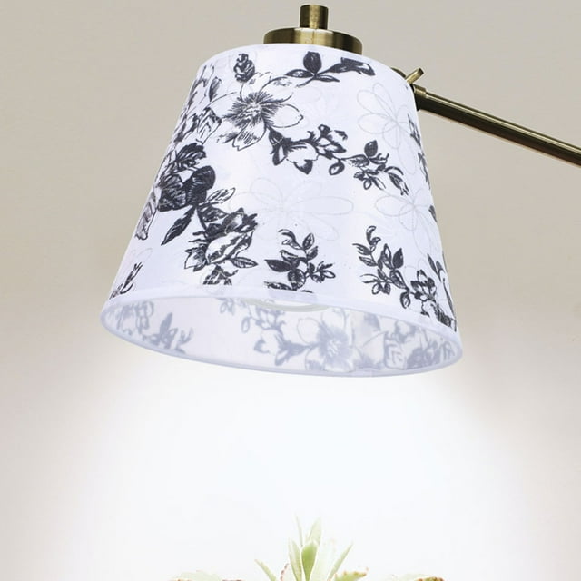 Mobutofu Simple Lampshade Multi Cloth Metal for Home Decoration 1Set
