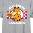 thumbnail image 3 of Garfield - But First Lasagna - Juniors Ideal Flowy Muscle T-Shirt, 3 of 5