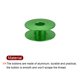 thumbnail image 5 of 18uds Bobinas de Aluminio con Estuche para Aguja Pespunte Coser Máquina Unique Bargains Verde, 5 of 6