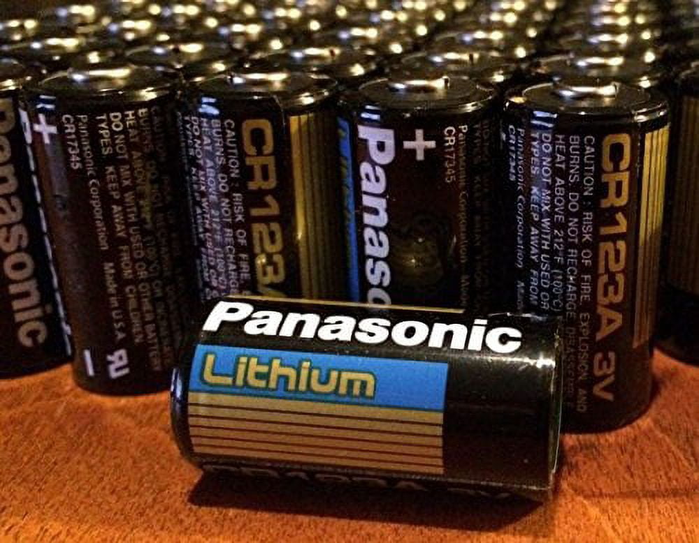 Panasonic CR123A 3V Long Lasting Lithium Battery