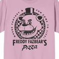 thumbnail image 2 of Five Nights At Freddy's Freddy Fazbear's Pizza Fantasy & Fun Men's Cradle Pink Crew Neck Short Sleeve T-shirt-XL, 2 of 5