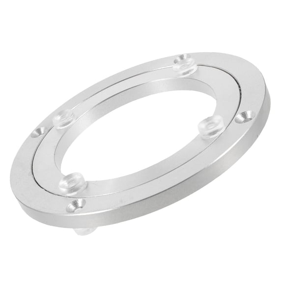WRISTBIQUE Dining Table Turntable Aluminum Alloy Round Rotating Support for Households 1Pcs