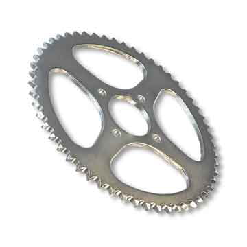 2" Bore 2.875" Bolt Circle 2164-66 66 Tooth Steel Sprocket 35 Chain 4 Holes 