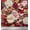 Burgundy, variant on Soimoi Black Heavy Canvas Fabric Leaves & Rose Floral Print Fabric by Yard 58 Inch Wide
