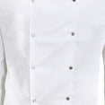 thumbnail image 3 of Dennys Mens Long Sleeve Chefs Jacket / Chefswear, 3 of 4