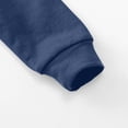 thumbnail image 7 of Crewneck Sweatshirts Children's Solid Color Long Sleeved Casual Sports Hoodie Top Comfortable Pullover Sweatshirts Shirts Warm Hiking Pullover Oversized Warm Casual Sweatshirt 5-15 Years, 7 of 7