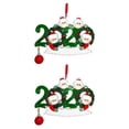 thumbnail image 2 of Adorno navideño Toystoory familia escribible árbol de Navidad estatuilla colgante 4 cabezas 2piezas, 2 of 6
