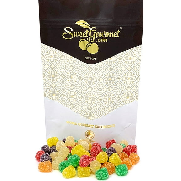 SweetGourmet Spice Drops | Jelly Gum Drops Bulk | 1 Pound