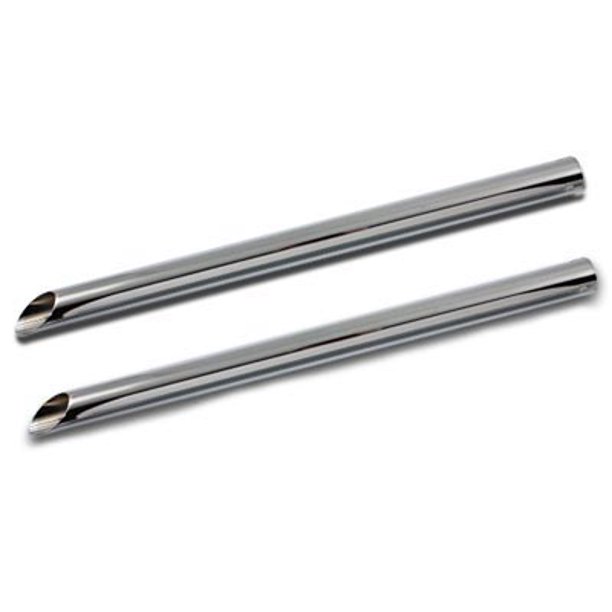 Chrome 30 Straight Exhaust Pipe Extension,for Harley Davidson,by VTwin