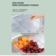 thumbnail image 4 of Organizador para refrigerador Fiudx caja de almacenamiento transparente, 4 of 7