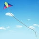 thumbnail image 2 of Cola de cometa arcoíris de nailon de 10 m/15 m, colorida cometa delta, accesorio para niños, juguete de regalo, 2 of 9