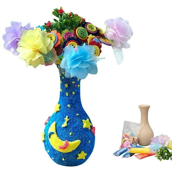 Dsseng Trousse d'Artisanat de Fleurs pour Enfants de 8 à 12 Ans Fleurs en Feutre pour Bricolages Arts et Bricolages Faites-le Vous-Même à la Maison Trousses d'Artisanat pour Enfants Filles Garçons de 4 5 6 7 8 9 11 12 Ans Cadeau de Noël Anniversaire