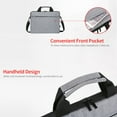 thumbnail image 2 of Mistaha Sac pour Ordinateur Portable 15,6 Pouces Grande Capacité Résistant aux Rayures Anti-Éclaboussures en Tissu Oxford Sac de Protection pour Ordinateur Portable Rose, 2 of 7