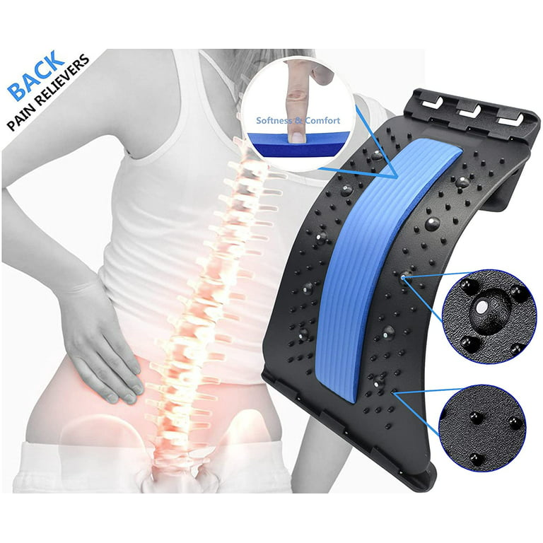 Back Stretcher for Lower Back Pain Relief, Back Cracker Lumbar