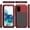 Red, variant on for Galaxy S20 Case, 360 Full Body Protective Cover Heavy Duty Shockproof [Tough Armour] Aluminum Alloy Metal Case with Silicone Built-in Screen Protector for Samsung Galaxy S20 5g 6.2" - Red