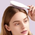 thumbnail image 2 of Hair Care Comb With Alternating Teeth Pattern Stress Relief Scalp Massager Easy to Clean Portable Grooming Essential, 2 of 4