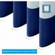 thumbnail image 4 of Decoración de baño estilo náutico, cortina de ducha con diseño clásico de rayas náuticas, construcción duradera, repelente al agua que garantiza la privacidad de su espacio íntimo, 4 of 5