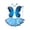 Light Blue, variant on Light Up Tutu Skirt Sparkly LED Tulle Skirts Outfit with Butterfly Wing for 3 4 5 6 7 8 Years Old Girls