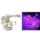 thumbnail image 3 of Baosity Navidad 3x3m 300 LED USB Powered Cortina Hada Cadena Luces, 8 Modelos, Púrpura Yuyangstore Cortina de luces de hadas, 3 of 8