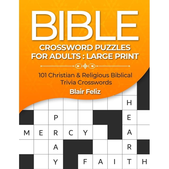 Bible Crossword Puzzles For Adults