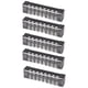 thumbnail image 2 of 5 Juego de bloques de terminales de 8 posiciones retardantes de llama PC Bloques de terminales de tornillo y tiras de barrera 15A 600V, 2 of 9