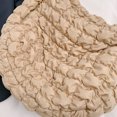 thumbnail image 2 of Bolso Hombro Acolchado para Mujer Bolso Bandolera Acolchado E Hinchado Bolso Comprador (Caqui), 2 of 9