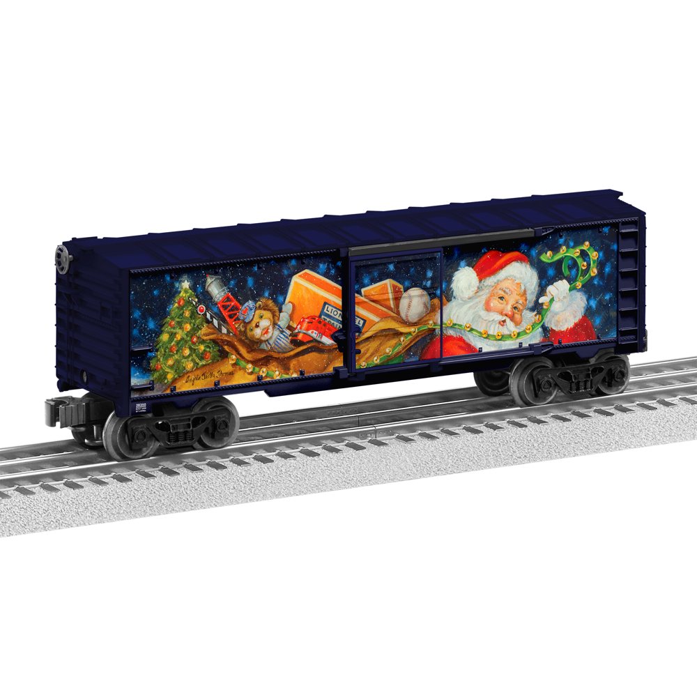 2022 Angela Trotta Thomas Christmas Car Lionel Angela Trotta Thomas 2020 Christmas O Gauge Model Train Boxcar