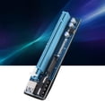 thumbnail image 2 of Adaptador de tarjeta vertical extensor de minería PCI-E Express 1x a 16x 4PIN con cable USB 3.0, 2 of 8