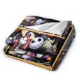 thumbnail image 5 of Manta de microfibra ultra suave de Pesadilla antes de Navidad con estampado de moda en 3D para todas las estaciones, para sofá, cama, manta cálida, perfecta para niños, adultos, regalo de cumpleaños, 5 of 5