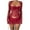 2-Red, variant on Sets for Women Clothing Two Piece New Beach Match Lounge Swimsuits Sets for Women Sequin Eyelet Crochet Skirts Swimwear Cover up Sets Black M