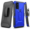 thumbnail image 3 of SPY CASE for AT&T Radiant Max 5G / Fusion 5G / Cricket Dream 5G / Innovate 5G Case with Tempered Glass Screen Protector Hybrid Cover with Kickstand Phone Belt Clip Holster - Blue, 3 of 8