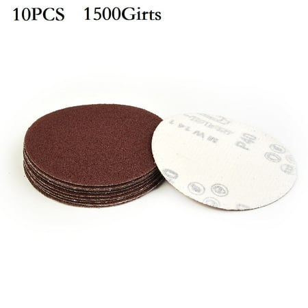 

10pcs 4inch(100mm) Sander Disc Sanding Pad 40-2000 Grit Polishing Pad Sandpaper