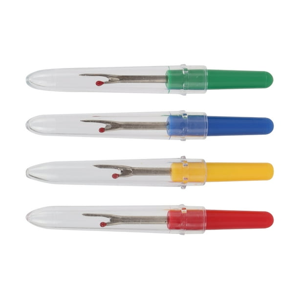 Sewing Seam Rippers Kit, Plastic Handle Thread Removing Tools Seam
