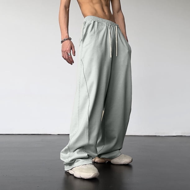 WILLBEST Pantalones Casuales Elegantes Para Mujer, de Cintura Alta, Holgados, Largos y Con Cordón Para Mayor Comodidad y Estilo En El Uso Diario y Viajes.