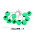 thumbnail image 3 of Vikakiooze Halloween Tree Halloween Ghost Eye LED String Light Battery Box Courtyard Party Horror Ghost House Decoration Ghost Eye Light String, 3 of 4