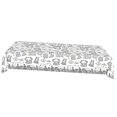 thumbnail image 3 of simhoa Nappe en Papier Dessin Amusant Activité Interactive Couverture de Table pour Fête d'Anniversaire, 3 of 8