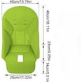 thumbnail image 2 of Fit for Graco High Chair Cover Replacement, High Chair Covers for Little Kids - Universal Replacement Cover for High Chairs - Comfortable Cushion High Chair - High Chair Cushion Replacement, 2 of 12