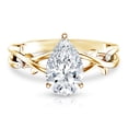 thumbnail image 5 of Rosec Jewels IGI Certified 2 Carat Lab Grown Diamond Art Deco Engagement Ring - E-VS1 Quality, 18K Yellow Gold, US 11.00, 5 of 9
