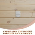 thumbnail image 3 of Minkissy 1 Set Z Clips Aluminium For Adjustable French Cleat Picture Hanger In Home Use, 3 of 6