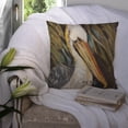 thumbnail image 3 of Carolines Treasures JMK1216PW1414 Pelican lookin West Canvas Fabric Decorative Pillow  14Hx14W multicolor, 3 of 4