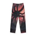 thumbnail image 5 of Balery Giant Monster Over City print Men's Pajama Pants,Ultra Lightweight Pjs,Lounge Pant-Medium, 5 of 9