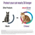 thumbnail image 4 of Bravecto Flea and Tick Topical Solution for Cats, 2.6-6.2 lbs, (Green Box), 4 of 5