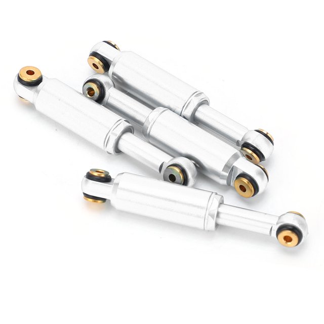 Amortiguadores De Aire, Amortiguador De Aceite De Metal Amortiguador De Metal Entero Con Tornillos Y Junta Amortiguador De Aceite De Metal Paraxial Scx24 90081 1/24 RC