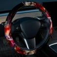 thumbnail image 2 of Shivering Car Wheel Cover,14.5 Inch PVC Leather Auto Accessories Printing Steering Wheel Covers, 2 of 6