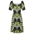 thumbnail image 4 of native armadillos green Sleeveless Dress women's summer jumpsuit elegant dresses plus sizes, 4 of 6