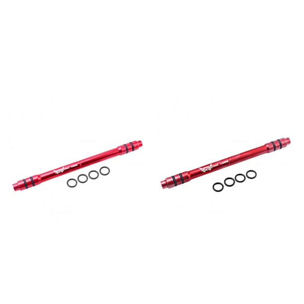 2x Adaptador de Eje Pasante de 8x de Goma Liberación Rápida Protección Conversión